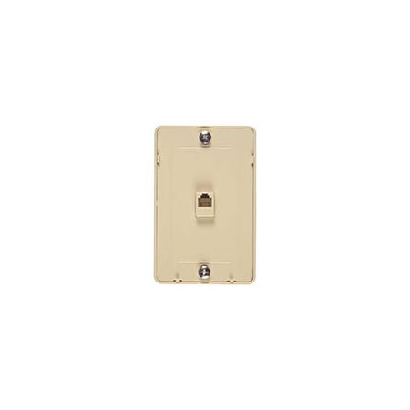 Allen Tel Wall Phone Jack with 2 Auxiliary Ports AT229
